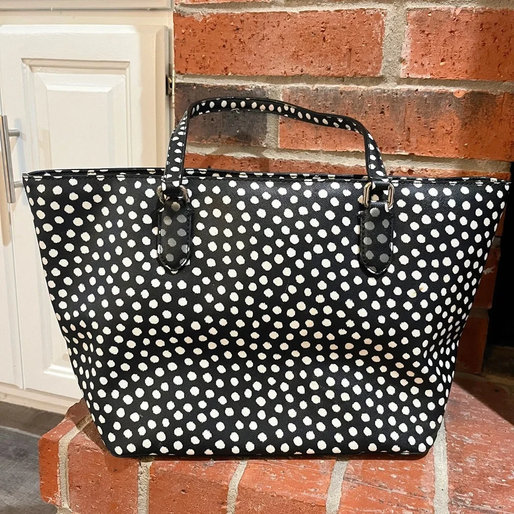 KATE SPADE Dally Laurel Way Printed Tote in Musical Dots
